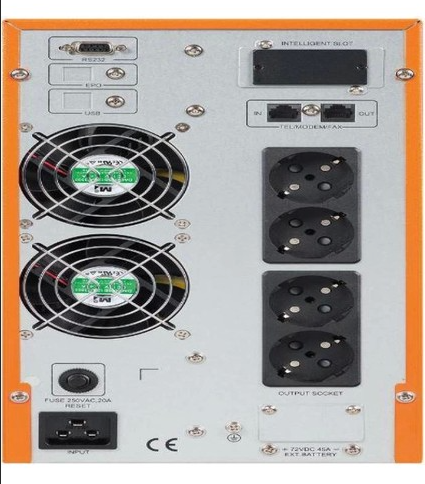 MAKELSAN POWERPACK SE 3 KVA / 2700W (1F/1F) 5-10dk (6x 12V/7AH) ONLINE MU03000N11EAV04 UPS Kesintisiz Güç Kaynağı