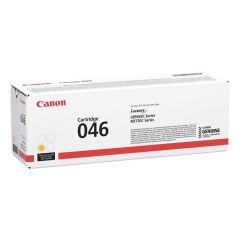 Canon CRG-046Y Sarı (Yellow) Toner Kartuşu - i-SENSYS MF732Cdw / MF734Cdw / MF735Cx / LBP653Cdw / LBP654Cx - 2.300 Sayfa