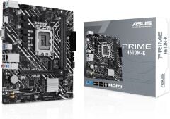 Asus PRIME H610M-K DDR5 Intel 1700p 5600 HDMI VGA M2 USB3.2 mATX