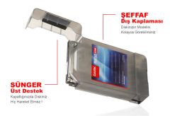 Dark DK‑AC‑DSE32 Storex E32 3.5″ SATA I/II/III USB 3.0 Tak‑Çıkar Şeffaf Plastik Disk Kutusu
