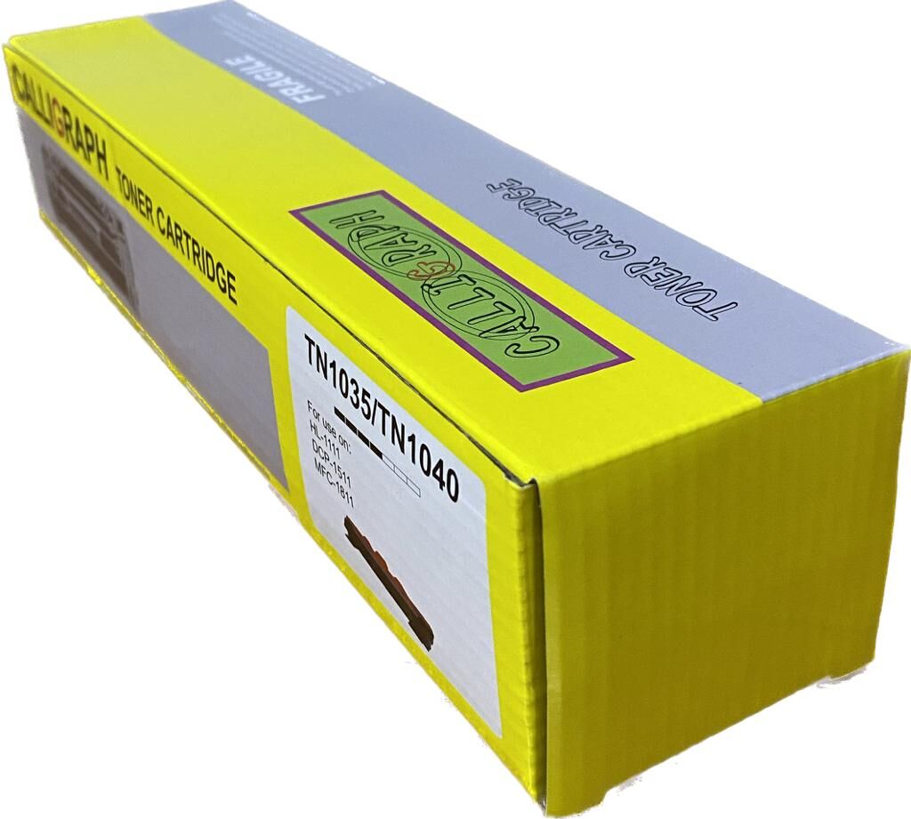 Calligraph Brother TN-1040 Muadil Siyah (Black) Toner - 1.500 Sayfa Kapasiteli