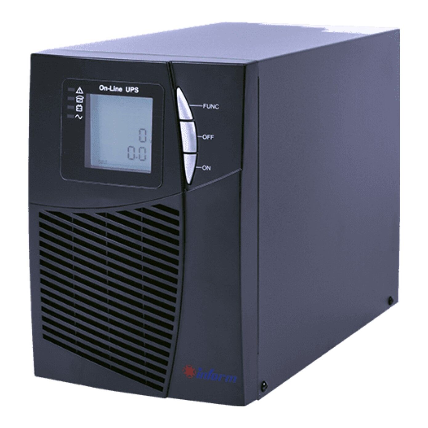 Inform Evo 1kVA Online UPS (2x 7Ah Akü, LCD Panel, 1/1 Faz)