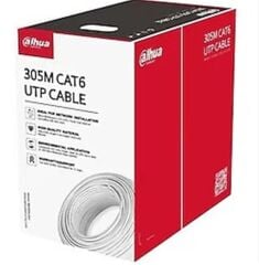 Dahua PFM920I  Saf Full Bakır Cat6 Kablo Beyaz 305 Metre İç Ortam