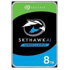 Seagate ST8000VE001 SkyHawk AI 8 TB 256 MB Cache 3.5″ SATA III 7200 RPM 24/7 Gözetim Sabit Disk (Arena Garantili)