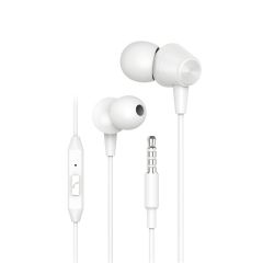 Hytech HY-XK30 Beyaz 3.5mm Mikrofonlu Kulak İçi Kulaklık