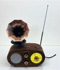 Everton Rt-746  Bluetooth Fm-Usb-Tf-Aux  Şarjlı Nostaljik Radyo