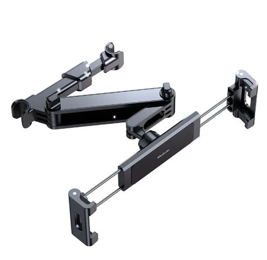 McDodo CM-4320 Araç Koltuk Arkası Tablet Tutucu Ayarlanabilir Araç Tablet Standı Universal Tablet ve Telefon Tutucu