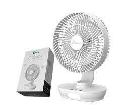 Feny FN-F88 Oscilla 3 Kademe Hız Ayarlı 180° 3000 Mah Şarjlı  8''Masüstü Vantilatör 150° Salınım