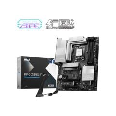MSI PRO Z890‑P WIFI Intel Z890 Çipset LGA 1851 DDR5 9200 MT/s (OC) 256 GB 4×M.2 PCIe Gen5/Gen4 HDMI DP USB‑C Thunderbolt 4 Wi‑Fi 7 5 Gb/s LAN ATX Anakart