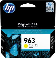 HP 963 Sarı (Yellow) Orijinal Mürekkep Kartuşu (3JA25A) (700 Sayfa)