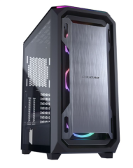 COUGAR MX670 RGB Mid Tower PC Gaming Case 3× ARGB Fan 400 mm GPU Desteği 360 mm Radyatör Uyumlu Tempered Glass Siyah