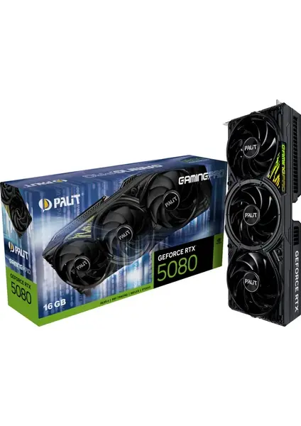 Palit RTX5080 GAMINGPRO 16GB 256Bit GDDR7