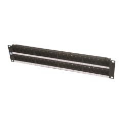 HCS DataLink 250 48 Port RJ-45 UTP Cat.6 19'' 2U 110 IDC Patch Panel (Dolu)