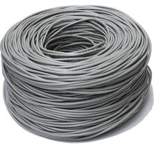 QPORT Q-CAT6Y 305 METRE 23AWG GRI CAT6 UTP PE KABLO