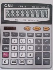 CSL CS-816 16 Hane Geniş LCD Ekranlı Masaüstü Hesap Makinesi