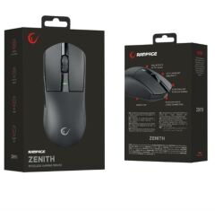 Rampage ZENITH Üç Modlu (BT+2.4G+Kablolu) PAW3395 Sensörlü 26000 DPI Gaming Mouse - Siyah