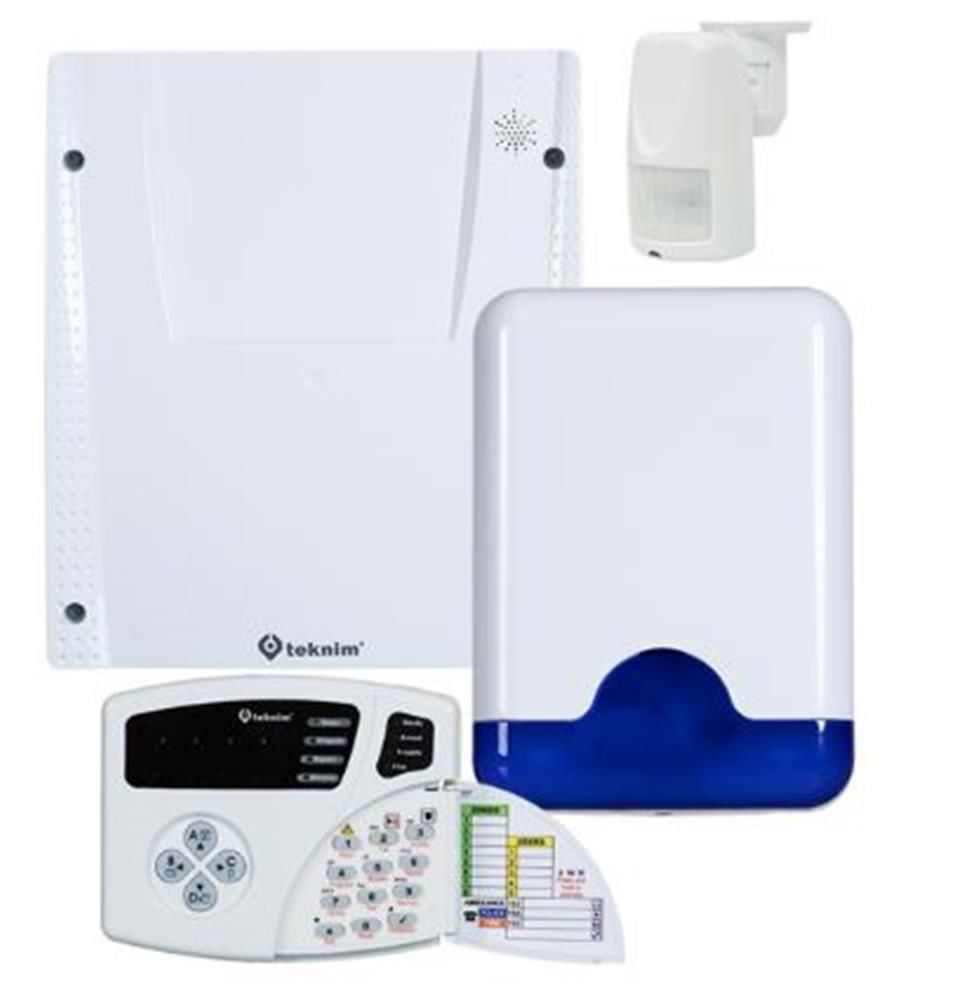 Teknim SET VAP-404PT PSTN Li Alarm Seti, Akü Hariç