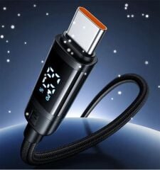McDodo CA-5780 60W USB-C to USB-C Dijital Göstergeli Hızlı Şarj ve Data Aktarım Kablosu 1.2 Metre PD Destekli