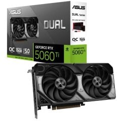 ASUS Dual GeForce RTX™ 5060 Ti OC Edition 16GB GDDR7 128‑Bit PCIe 5.0 2.5‑Slot Ekran Kartı