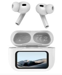 Hytech HY-TWS16 Beyaz Mobil Telefon Uyumlu Bluetooth 5.4V Ekranlı TWS Mikrofonlu Kulaklık