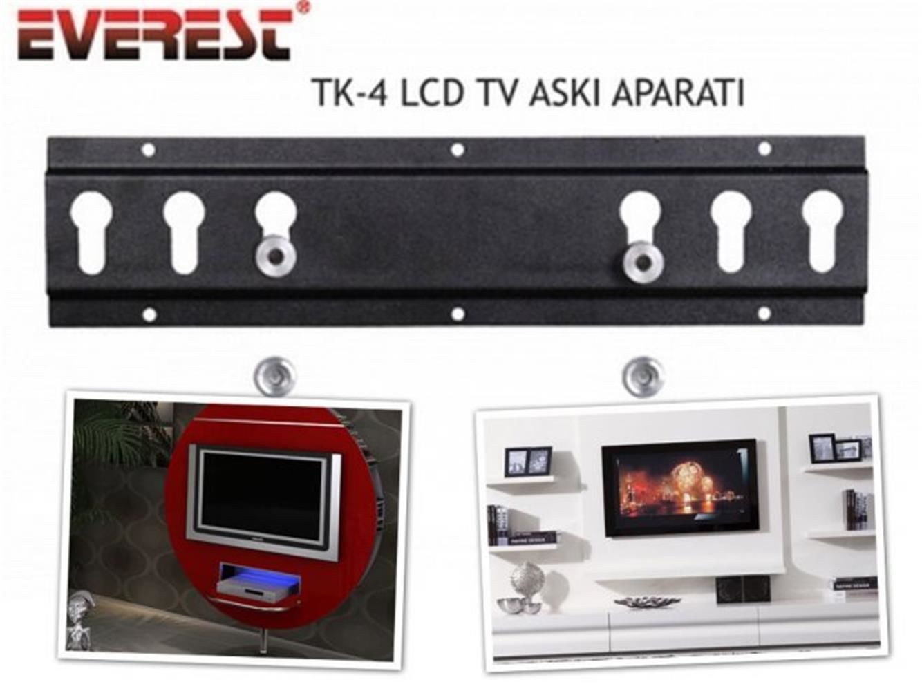 Everest TK-4 26''-42'' LCD/LED Sabit TV Askı Aparatı