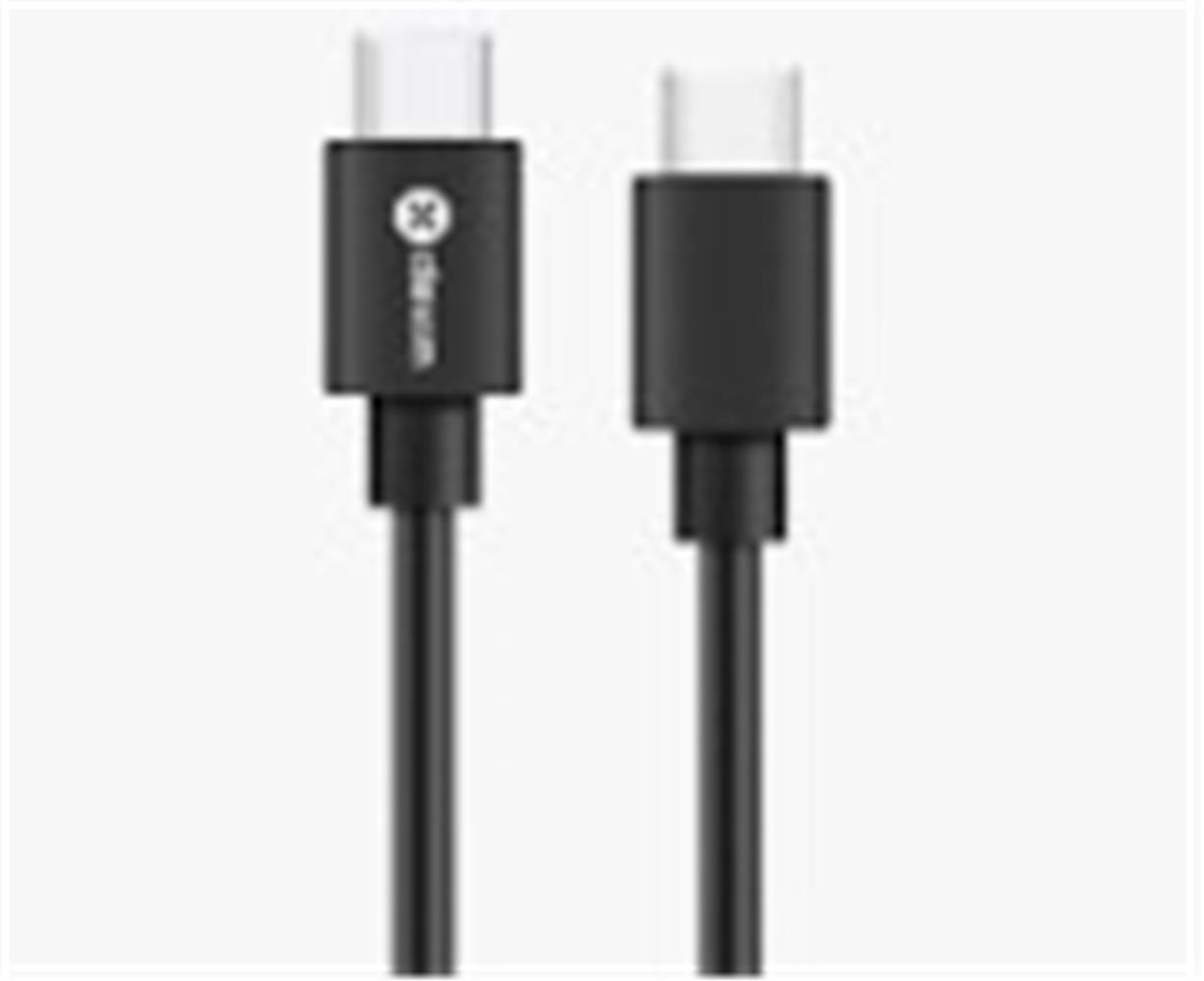 Dexim USB-C to USB-C 1.8 Metre Şarj ve Veri Transfer Kablosu - Siyah