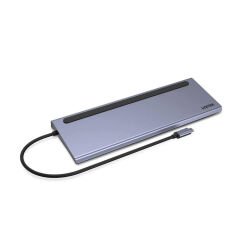 UNITEK USB-C 11in1 UNIVERSAL DOCKING STATION MST DESTEKLİ (D1022B)