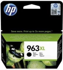 HP 963XL High Yield Black (Siyah) Orijinal Mürekkep Kartuşu (3JA30A)