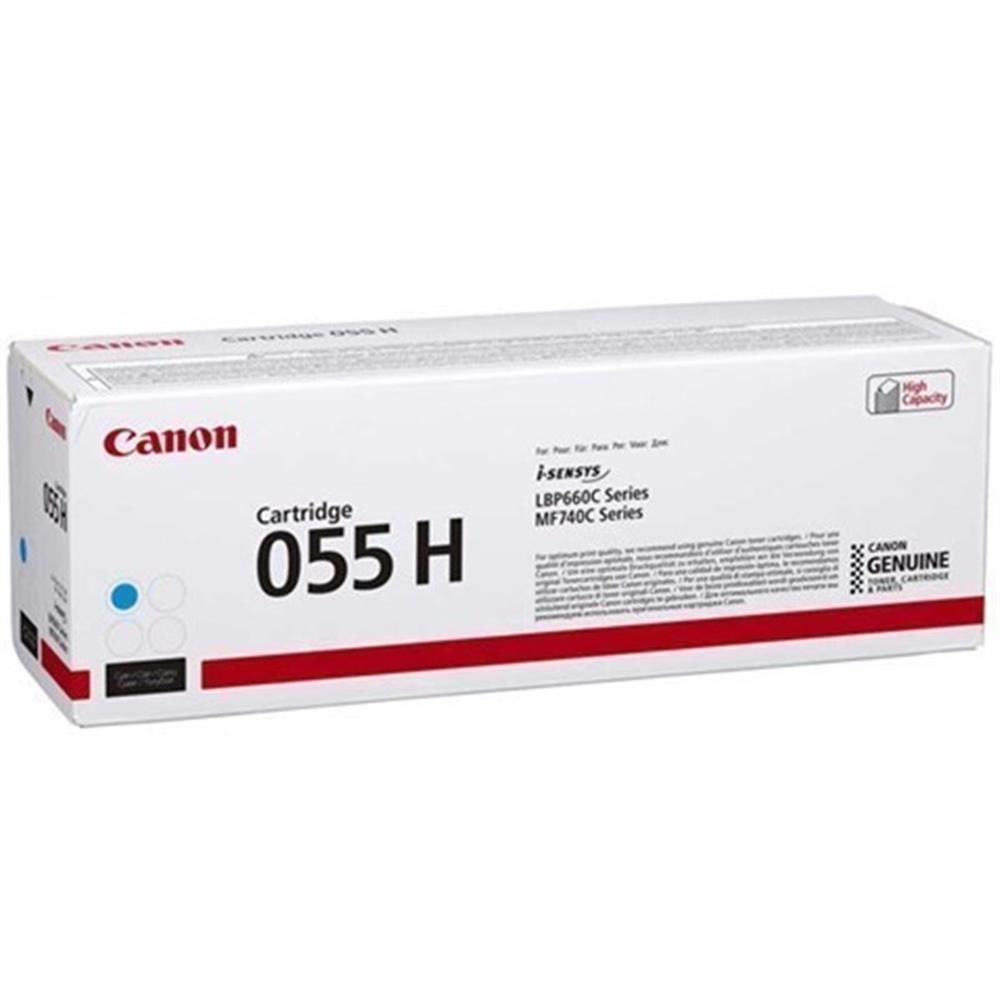 Canon 054H Yüksek Kapasiteli Mavi (Cyan) Orijinal Toner Kartuşu (3027C002)