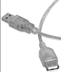 QPort Q-UZ5 USB 2.0 Tip-A Erkek - Dişi Uzatma Kablosu 5 Metre
