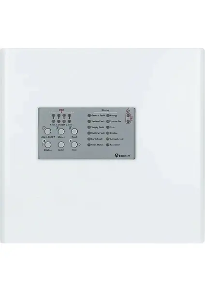 TFP-4404P 4 BÖLGELİ PLASTİK KASA KONV. YANGIN ALARM PANELİ (AKÜLER HARİÇ)