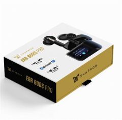 Snapron SNK-9002 LED Dijital Ekranlı Bluetooth 5.4 Kablosuz Kulakiçi TWS Kulaklık - Siyah