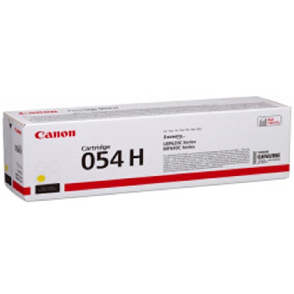 Canon 054H Sarı (Yellow) Yüksek Kapasiteli Orijinal Toner Kartuşu (3025C002) - i-SENSYS MF640 / LBP620 Serisi Uyumlu
