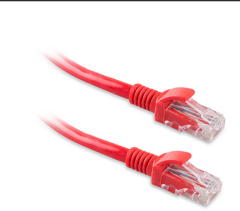 S-LINK SL-CAT6030RE 0,30 m (30 cm) Kırmızı UTP CAT6 Patch Kablo AWG24 RJ45 Erkek/Erkek – 100/1000 Mbps