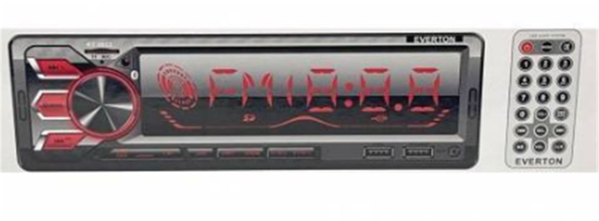 Everton Rt-3022 Bluetooth TF-USB Kart Color LCD Aux FM 4X60W Kumandalı Oto Teyp
