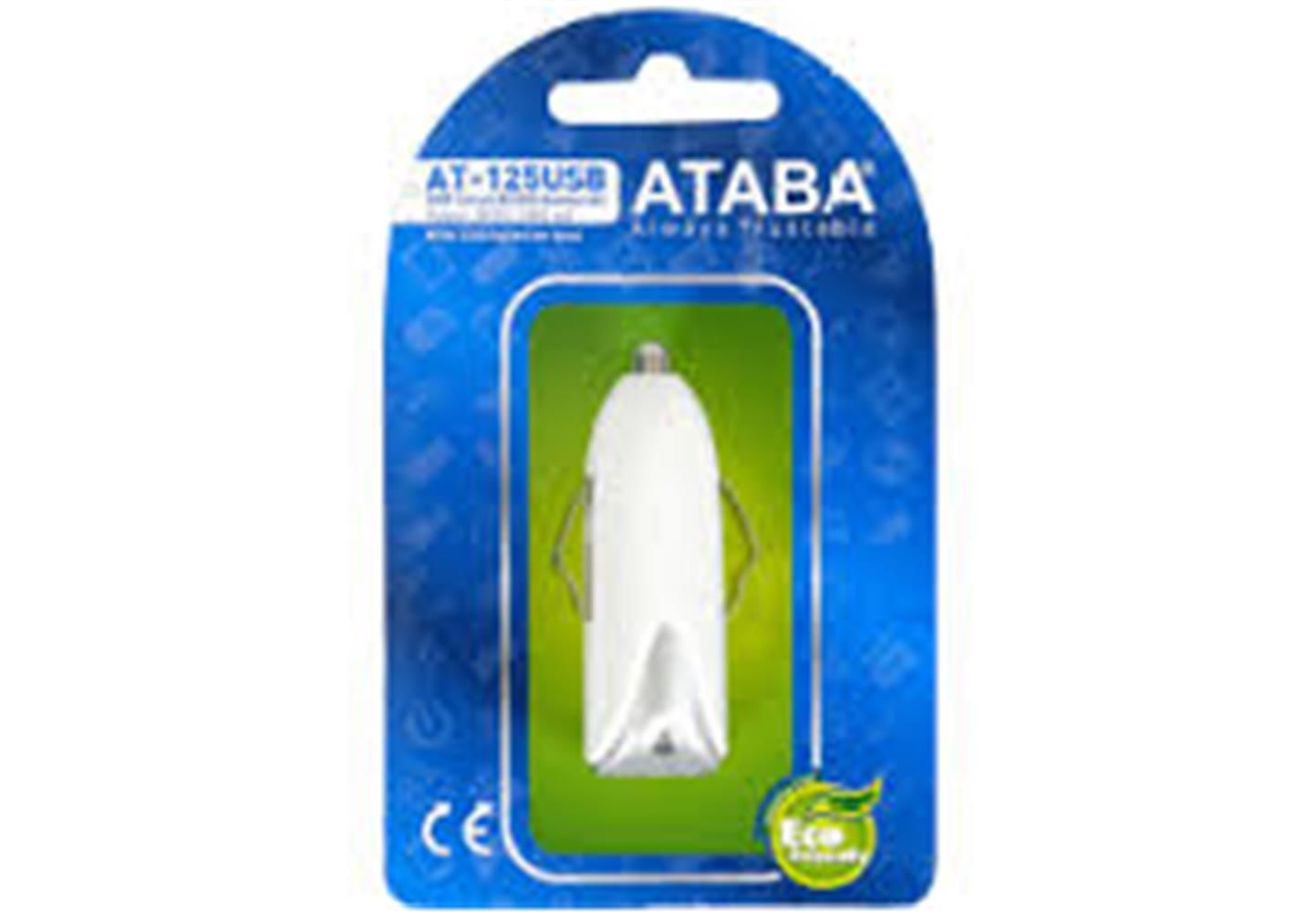 Ataba AT-105USB 5V 1000mA (1A) USB Çıkışlı Kompakt Ev Tipi Şarj Adaptörü