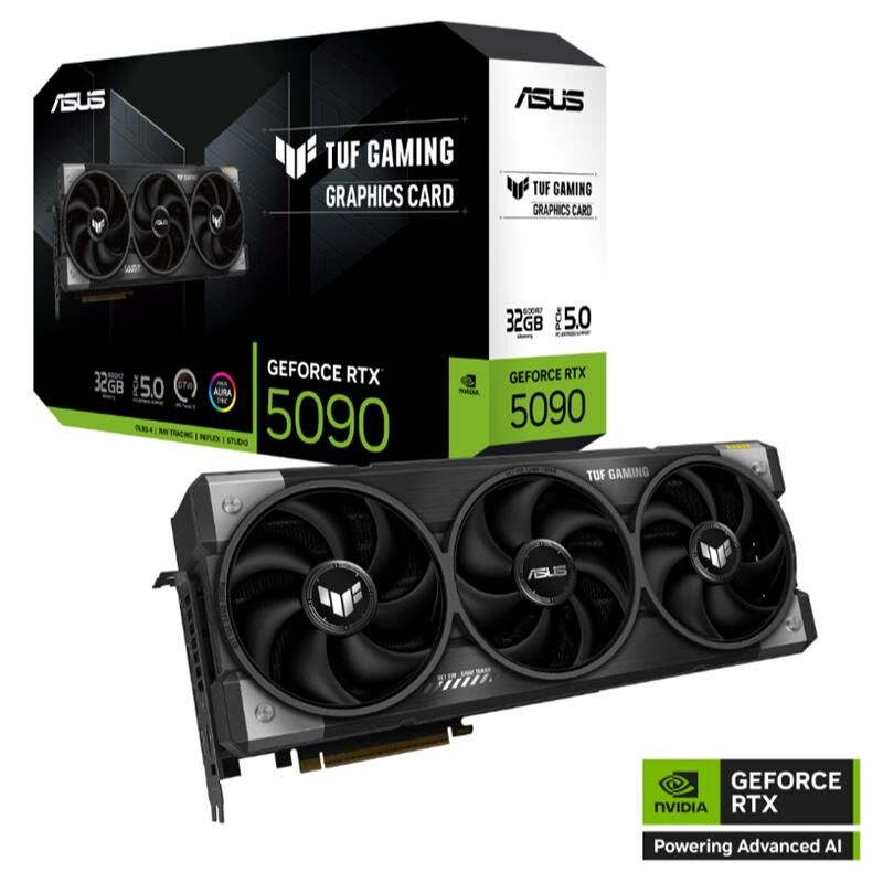 ASUS GeForce TUF RTX 5090 32GB Gaming 512Bit Ekran Kartı