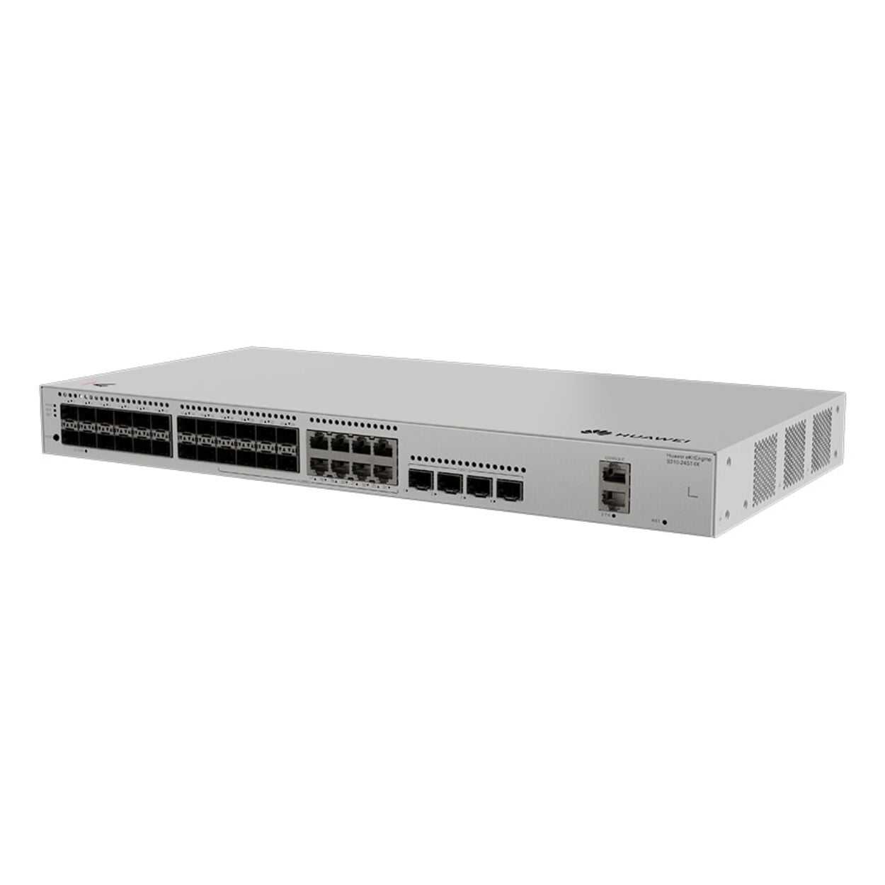 HUAWEI EKITENGINE S310-24ST4X 24 PORT 1GB SFP+8XGB RJ45 COMBO 4X10G SFP+ CONSOLE PORT YÖNETİLEBİLİR L3 RACKMOUNT SWITCH