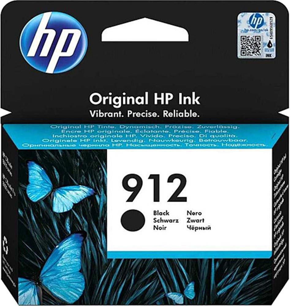 HP 912 Siyah (Black) Orijinal Mürekkep Kartuşu (3YL80A)
