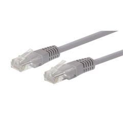 URANIUM 50cm 26AWG 250MHz LSZH UTP Gri Renk Cat6 Patch Kablo