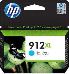 HP 912XL Cyan (Mavi) Yüksek Kapasite Orijinal Mürekkep Kartuşu (3YL81A)