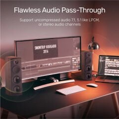 UNITEK MINI DISPLAYPORT TO HDMI DÖNÜŞTÜRÜCÜ 2MT 4K 30Hz (V1152A)