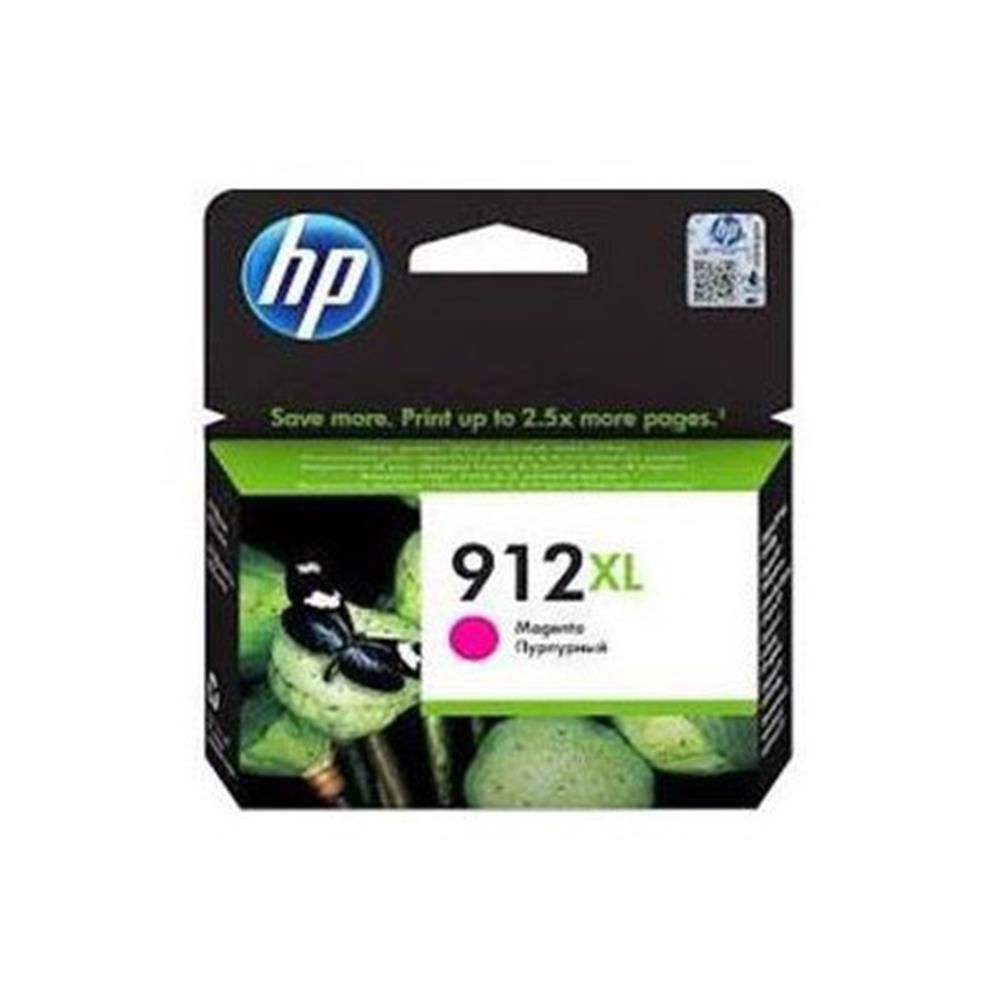 HP 912XL Magenta (Macenta) Yüksek Kapasiteli Orijinal Mürekkep Kartuşu (3YL82A)