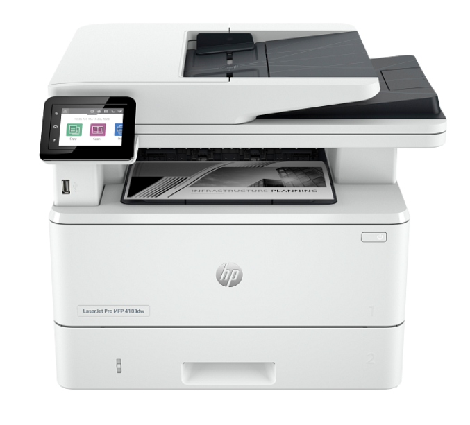 HP LaserJet Pro MFP M4103dw 2Z627A Yazıcı Tarayıcı Fotokopi Dubleks Wi-Fi Ethernet Mono Lazer Yazıcı