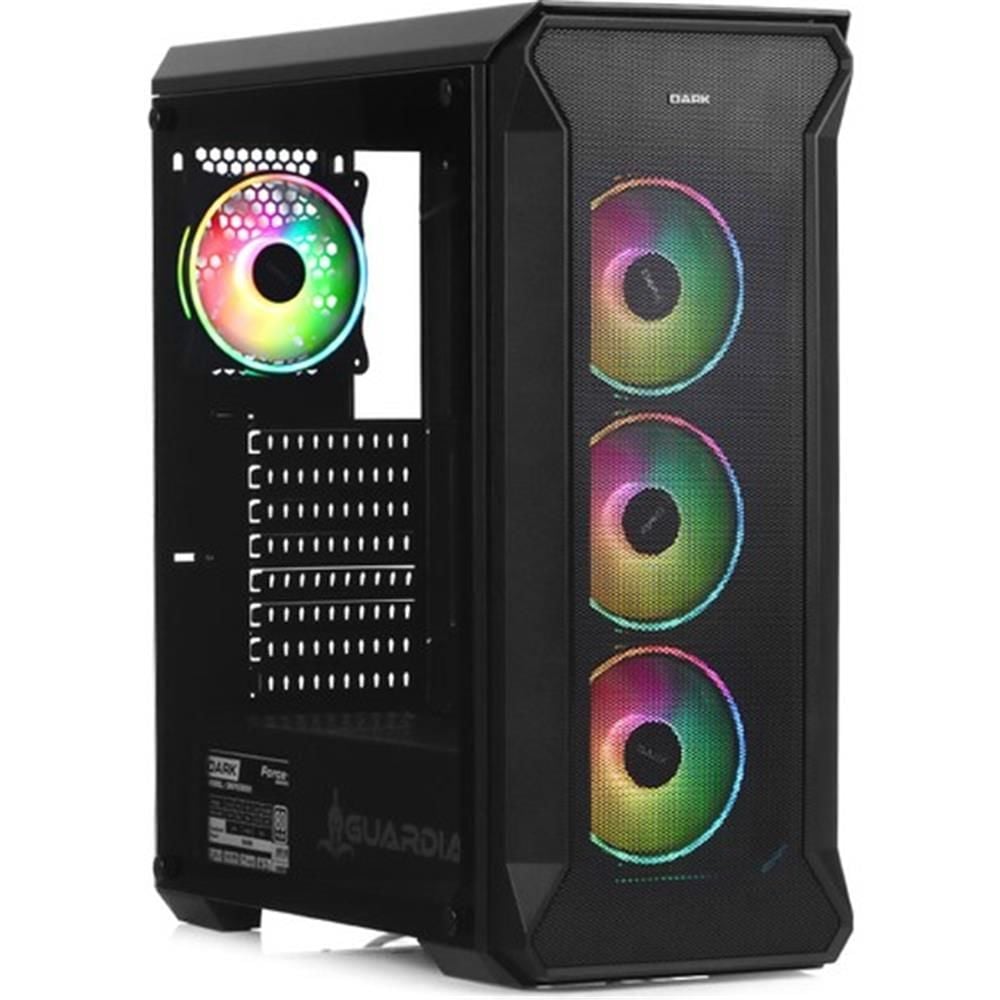 Dark GUARDIAN PRO 4x12cm Adreslenebilir RGB Fan USB 3.0 T-Glass ATX Oyuncu Kasası