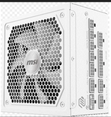 MSI MAG A1000GL PCIE5 White 1000W 80+ Gold ATX 3.0 PCIe 5.0 Tam Modüler Güç Kaynağı