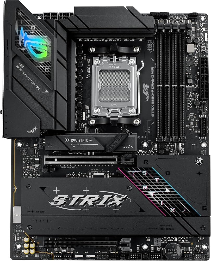 ASUS ROG STRIX B850-F GAMING WIFI AM5 DDR5 8000 WiFi 7+BT ATX