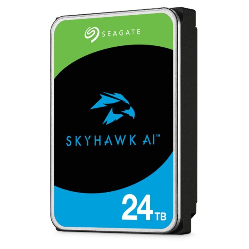 Seagate SkyHawk AI 24TB 3.5'' SATA3 7200RPM 512MB Güvenlik Sabit Diski (ST24000VE002)