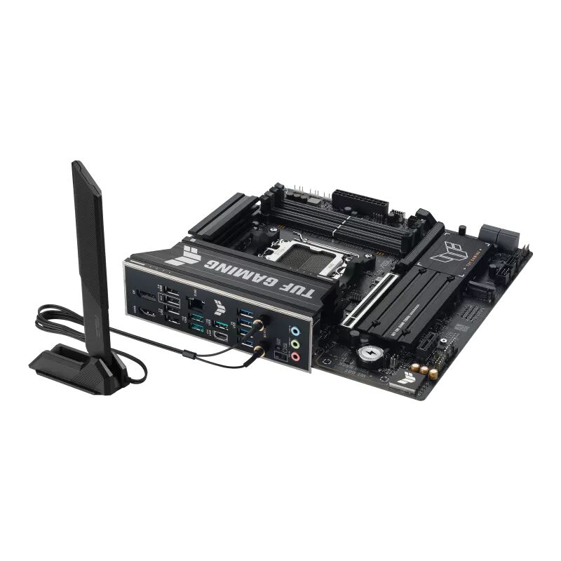 ASUS TUF GAMING B850M-PLUS WIFI 7 AMD B850 Soket AM5 DDR5 8000MHz(OC) M.2 mATX Anakart