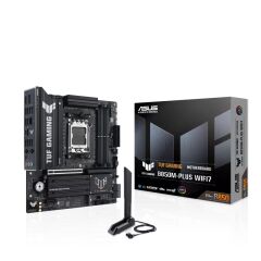 ASUS TUF GAMING B850M-PLUS WIFI 7 AMD B850 Soket AM5 DDR5 8000MHz(OC) M.2 mATX Anakart